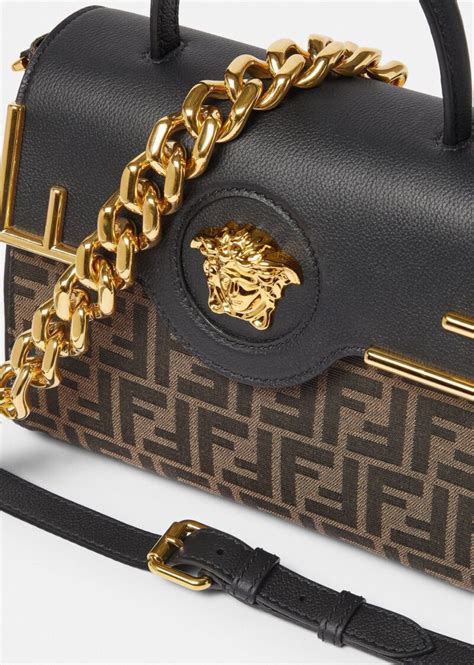 is fendi and versace the same|Fendi Versace bag.